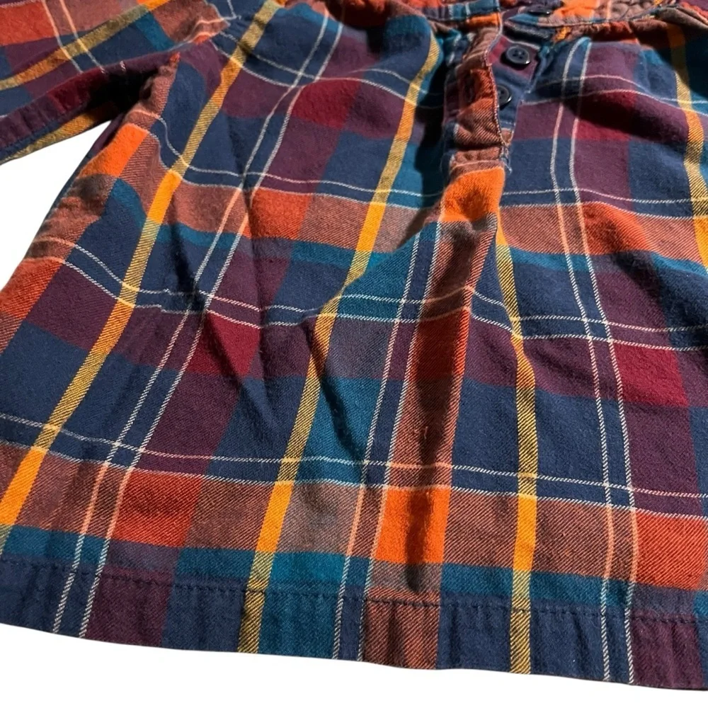 Old Navy Plaid Top 12-18 months